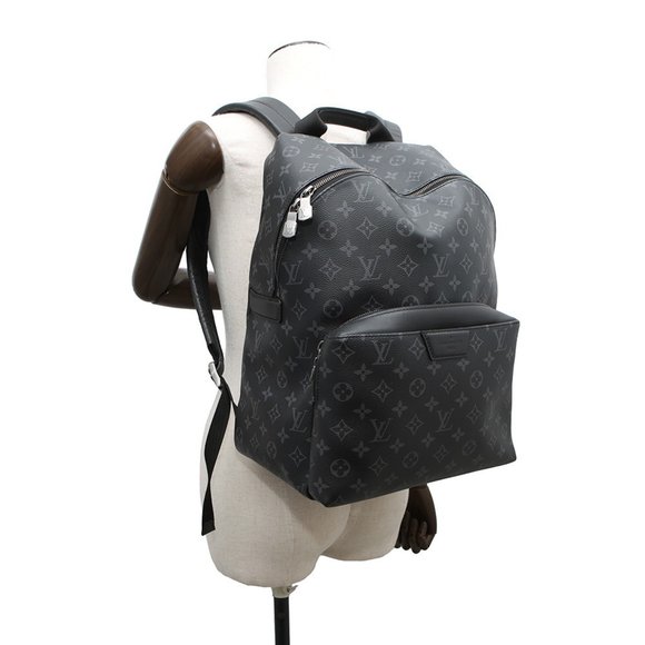 Louis Vuitton Backpack Monogram Eclipse M43186 LOUIS VUITTON Black - Picture 4 of 16